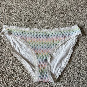 Victoria's Secret panties with Multicolor Pattern